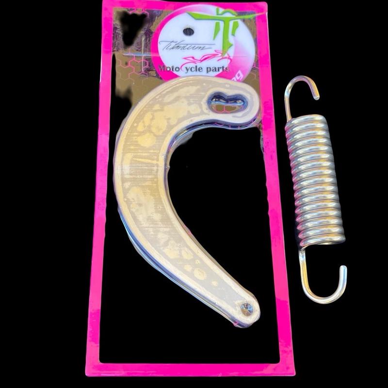 Combo mặt trăng chống đứng inox và lò xo cho Wave Dream Fuled Phụ Tùng Phụ Kiện