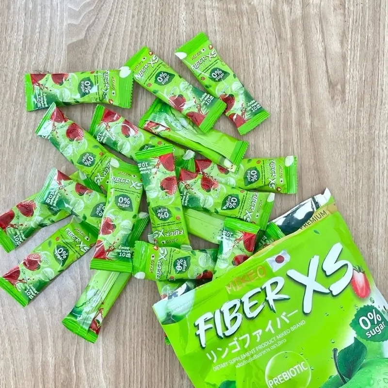 (2 ห่อ) พร้อมส่ง Fiber Mikeo 1 ห่อ 30 ซอง 100% ของแท้