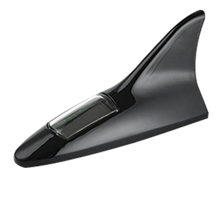 Product Introduction of Solar Power Shark Fin Warning Light Car Roof Antenna Decoration Night Anti-collision Flashing Lamp Car Accessories 20