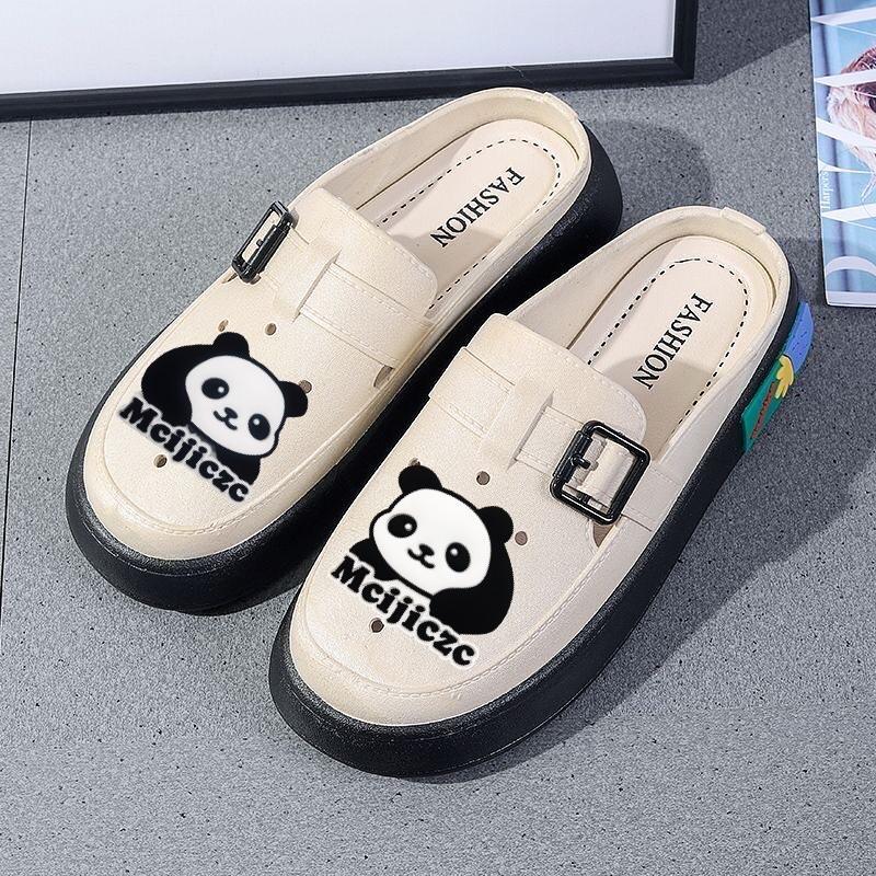 039-Giày Lỗ Bao Đầu nữ 2025 đế dày mùa hè 2 màu DéP Shoes 7