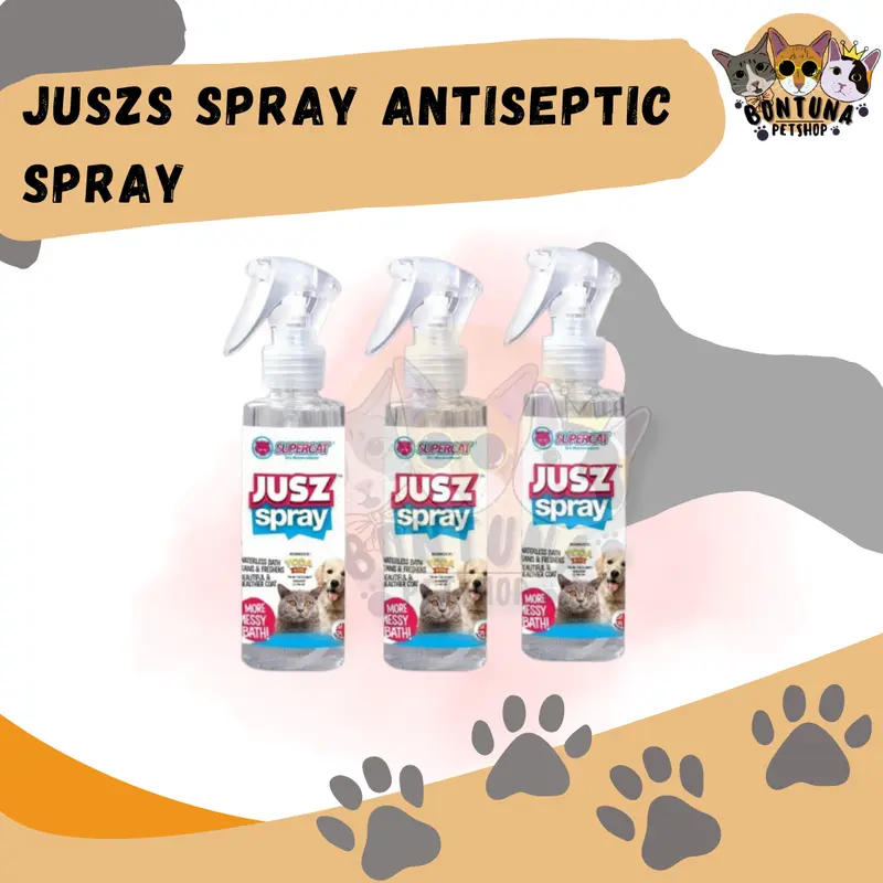 Jusz Spray Antiseptic Spray 150 ml / Spray Anti Jamur, Obat Luka, Untuk Melebatkan Bulu 2