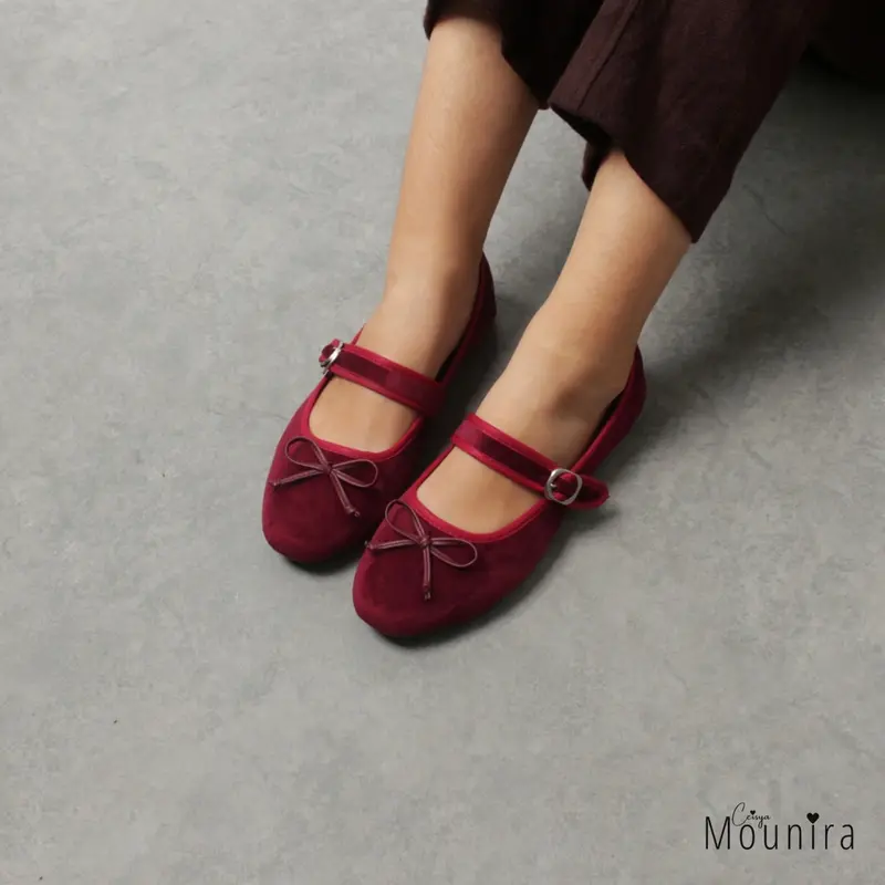 THALYA Sepatu Mary Jane Flat Wanita By Ceisya Mounira 1