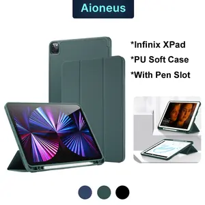 Case for Infinix XPad 11inch Flip Cover Soft Case Infinix X Pad 4G LTE Auto Wake/Sleep Smart Case With Pen Slot