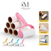 Gambar Grove Maison Pembersih Bulu Kucing / Alat Pembersih Debu Kotoran dan Bulu Sikat Pengangkat Serat Pakaian - Pink dari Grove Maison Kota Tangerang 1 Tokopedia