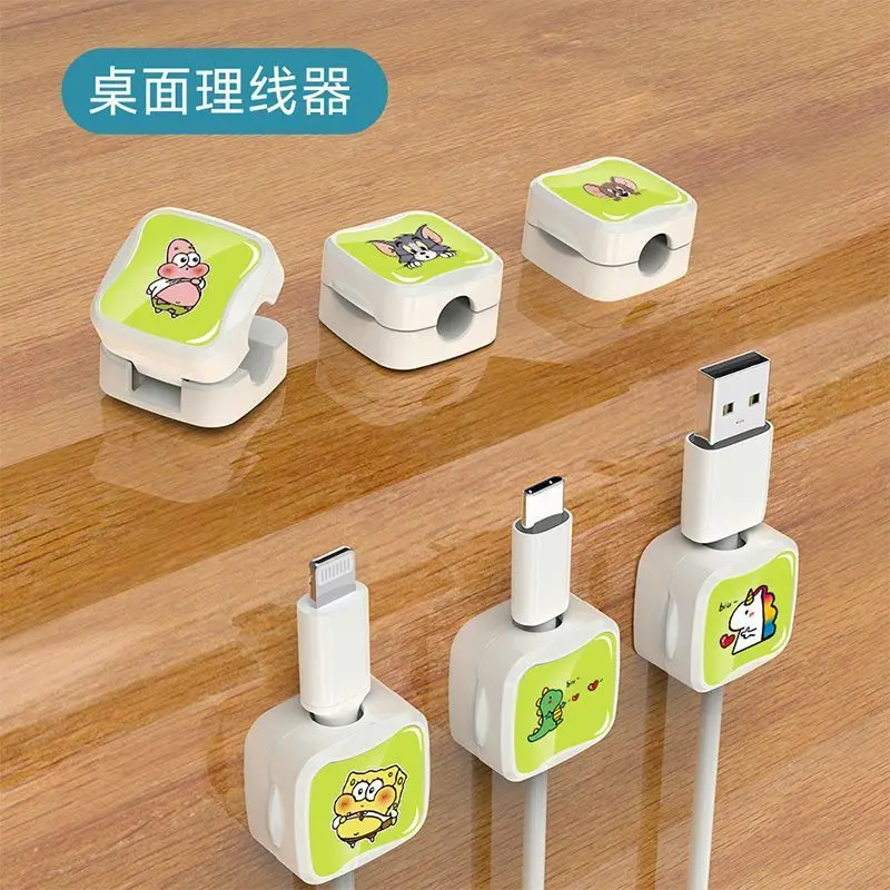 Người Quản Lý Dây Kẹp Từ Tính, Mới, Để Bàn Và Treo Tường, Giá Đỡ Sạc Và Dán Cáp Dữ Liệu Điện Thoại Di Động Miếng Dán Khóa Giữ, Thích Hợp Cho Người Dùng 2554, Cưng 7