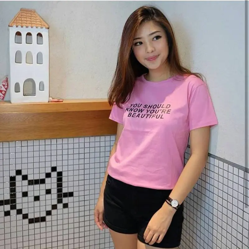 [cod] Believe Baju Kaos Tshirt Oblong Tumblrtee Fashion Wanita 4
