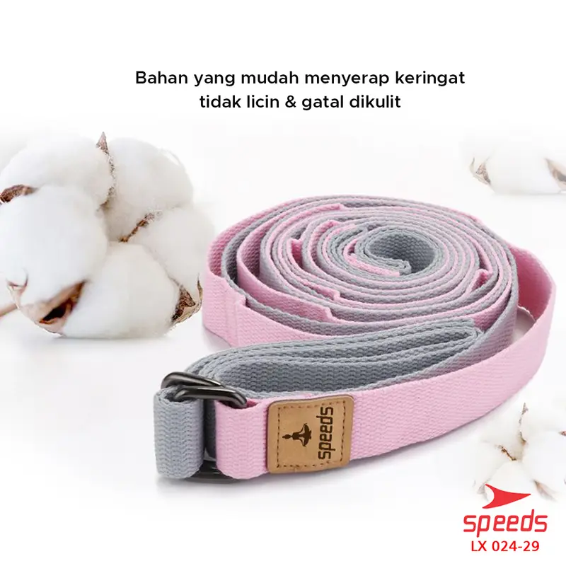 SPEEDS Legs Stretch Resistance Band Tali Karet Yoga Elestasis Hip Band Flexi Olahraga Tubuh Fleksbilitas 024-29 7