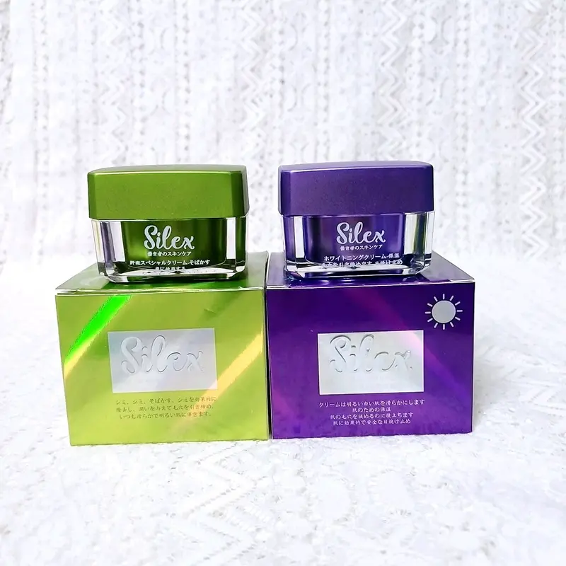 ( Có tách lẽ ) Combo kem face ngày và đêm bột tảo biển + serum silex Nhật Bản hỗ trợ chăm sóc da mặt' Skincare 3