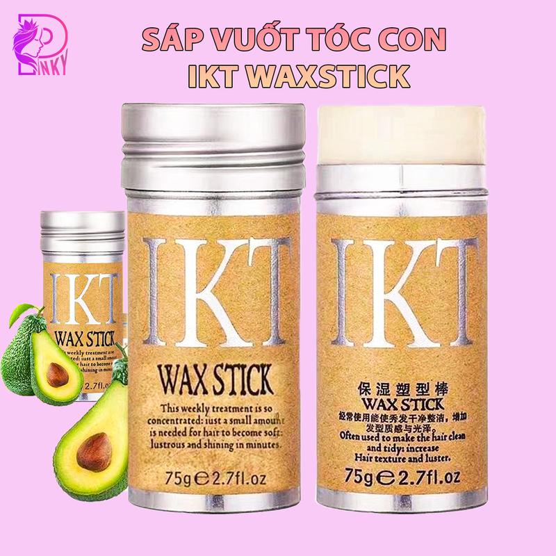 Sáp vuốt tóc con dạng thỏi, Sáp tạo kiểu tóc giữ nếp tóc con và giữ ẩm tóc cho nam nữ Women sap  vuottoc