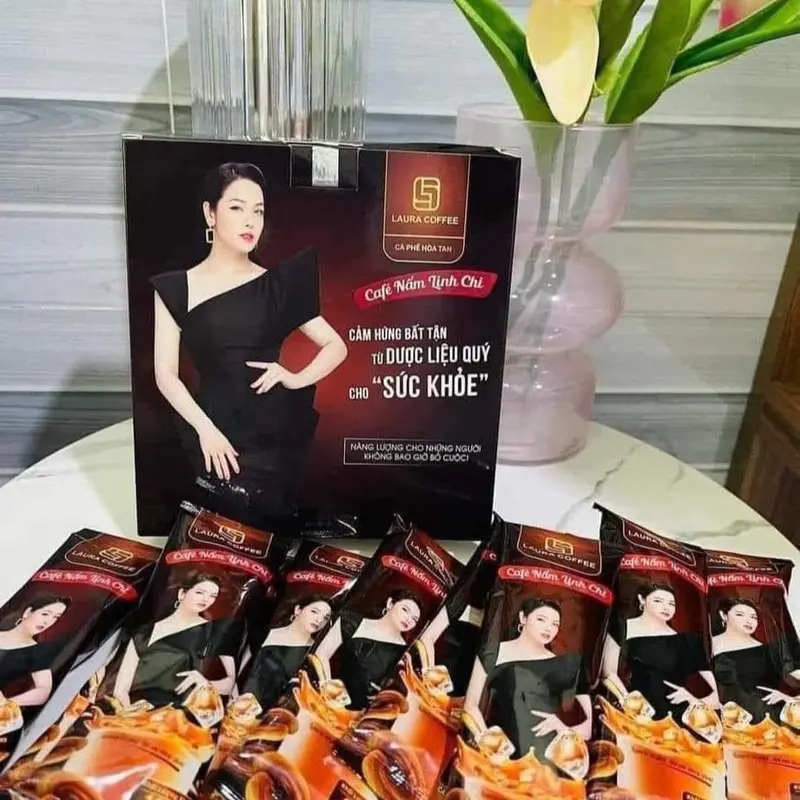 ( COMBO 6 HỘP) CÀ PHÊ NẤM LINH CHI VÀ CÀ PHÊ ĐÔNG TRÙNG HẠ THẢO LAURA NHẬT KIM ANH 7