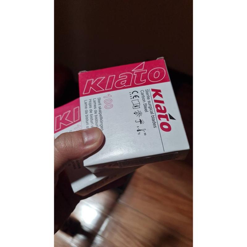 Hộp 100 Lưỡi Dao Mổ Số 11, 15, 20, 21 - Chính Hãng KIATO - Ấn Độ 4