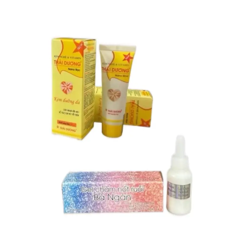 Bộ đôi GEL tẩy nốt ruồi và kem nghệ làm mờ sẹo Handmade Cho Bé 0