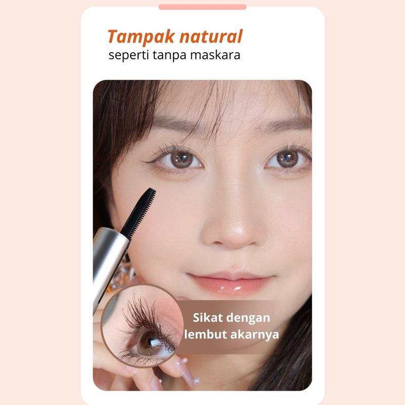【BPOM】FEALI Mascara Waterproof Long Lasting Volumizing Eye Lash Makeup / Maskara Tahan Air Hitam Kosmetik 5