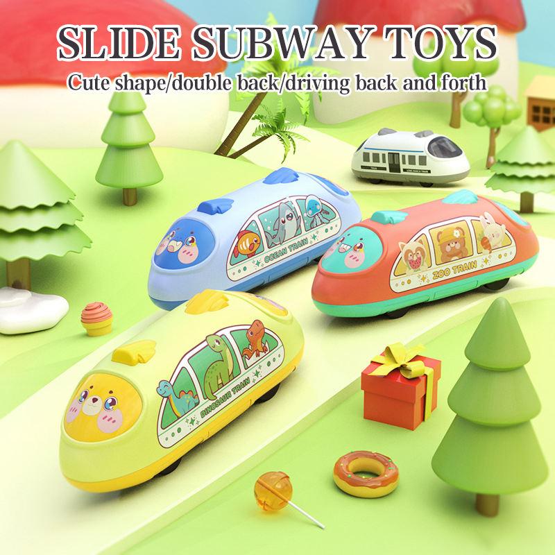 Children's cartoon double loop high-speed train toy train, simulation ...