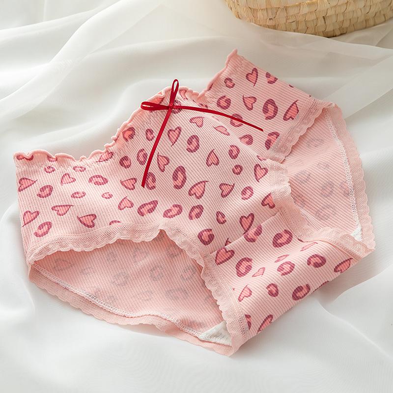 Set 10 Quần Lót Nữ Cotton Gấu Dâu Giá Rẻ Dễ Thương Đáng Yêu 6