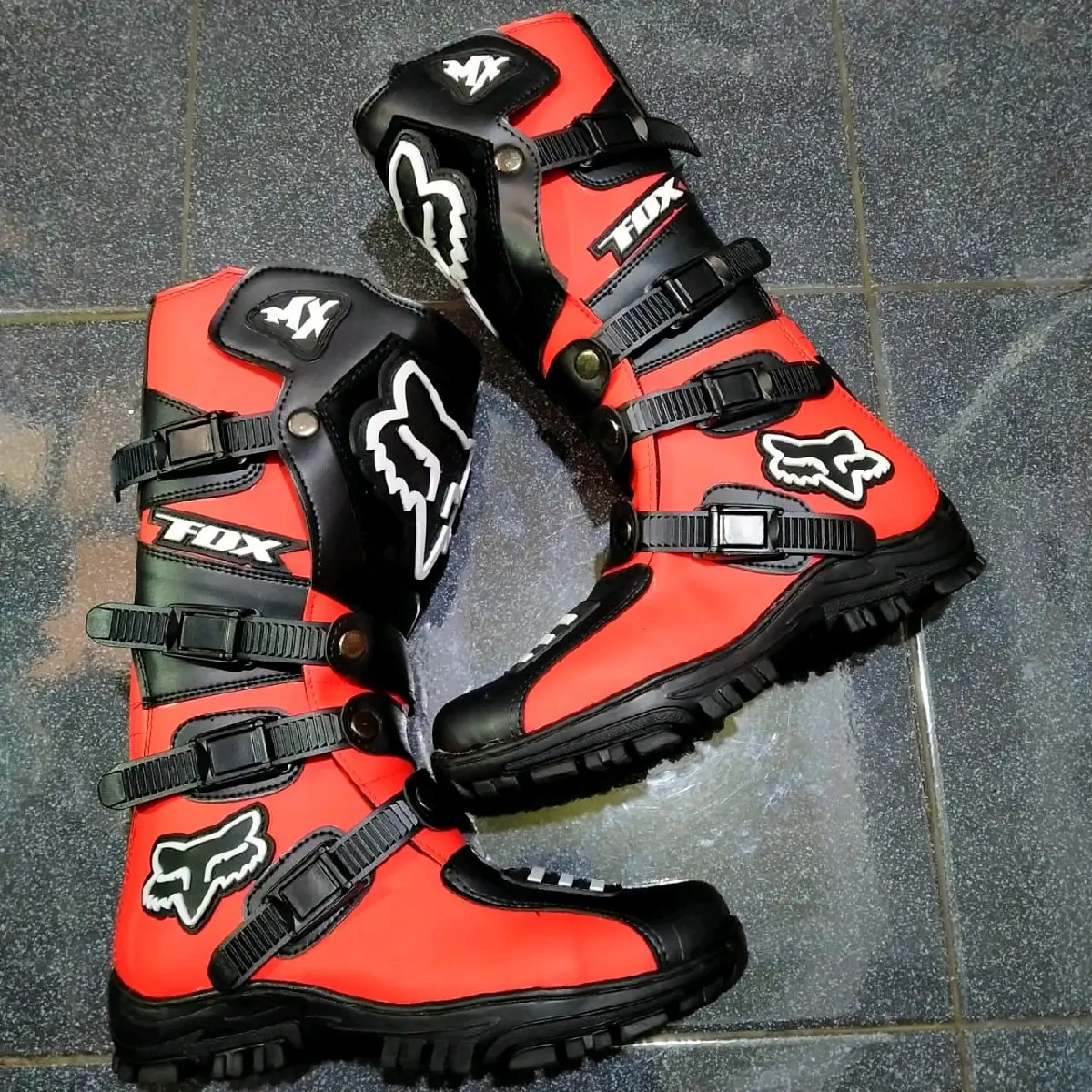 Sepatu Trail boots motocross sepatu Mx trail lokal