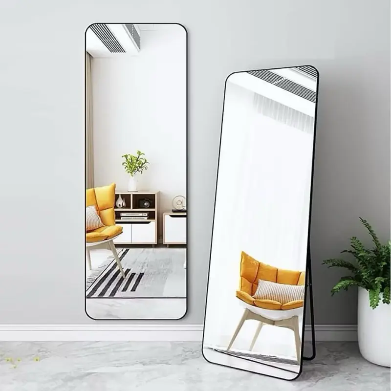 Gương soi toàn thân, gương di động soi siêu nét, hàng loại 1 khổ 1m5 x 40cm