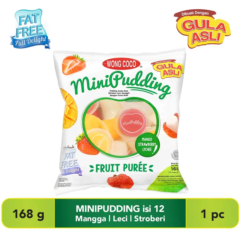 Wong Coco Mini Pudding ( 12pcs ) 0