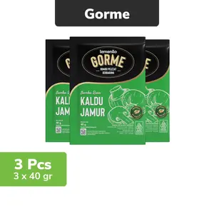 3 Pcs Lemonilo Gorme Bumbu  Rasa Kaldu Jamur 40g