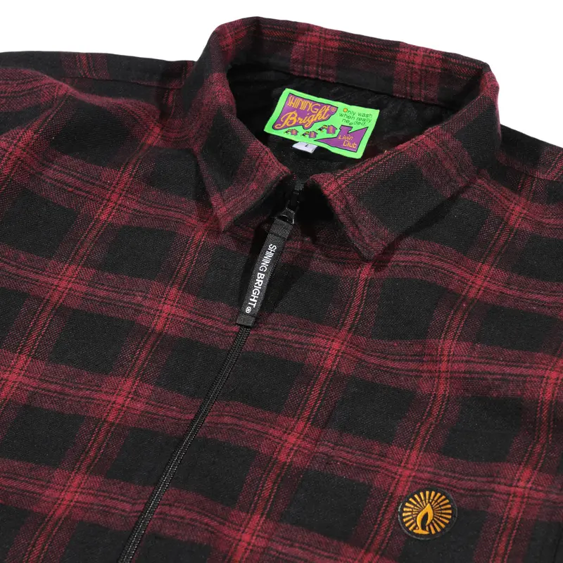 Shining Bright Work Jacket Vermilion - Black 1