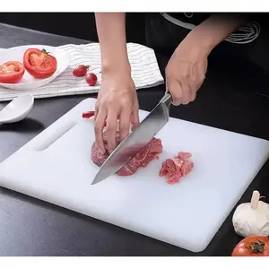 TELENAN PUTIH TALENAN Tebal Rumah Tangga Cutting Board Food Grade PE Sayuran Buah Antijamur