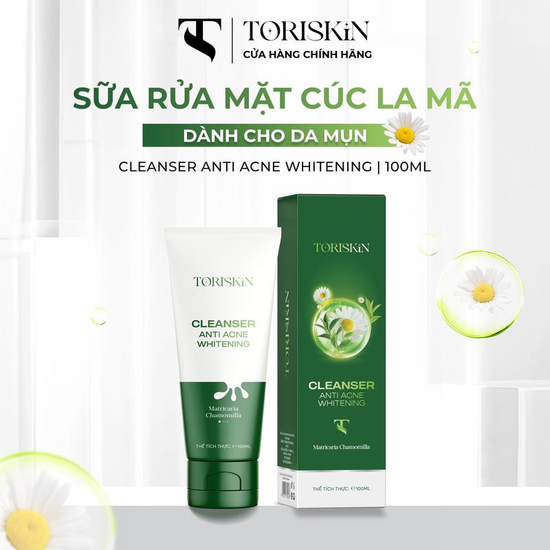 Sữa Rửa Mặt Cúc La Mã 100ml - Hỗ Trợ Chăm Sóc Da mụn Làm Đẹp Da Skincare