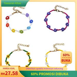 Gelang Tangan Personaliti, Gaya Korea, Reka Bentuk Mudah, Untuk Wanita, Niche Ins, Manik Kecil, Jualan Panas di Asia Tenggara, Barang Kemas Gelang Gelang Magnetik