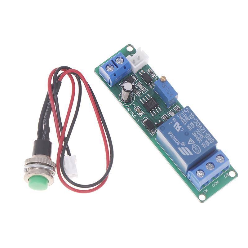 Product Introduction of DC 12V Adjustable Timer Delay Turn OFF Module Timing Relay Time Switch 1~10sec Delay Off Switch Module 21