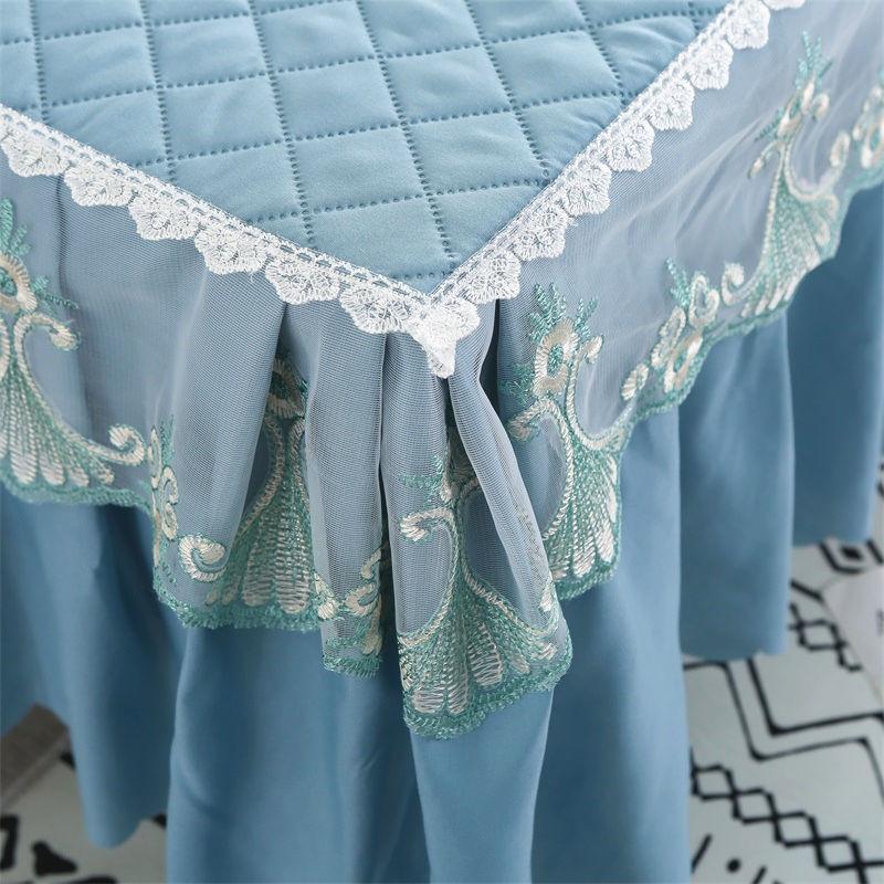 chinese dress ladies Vinyl Placemats Floral Lace White 15