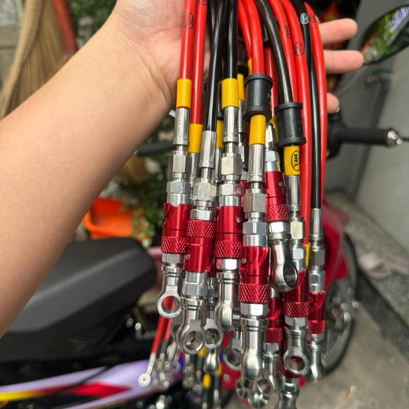 Dây dầu GP + Ngắt dầu Staubli + Đầu alapter inox , Dây dài 90cm , Bảo hành 12 tháng bao xì dầu đổi mới