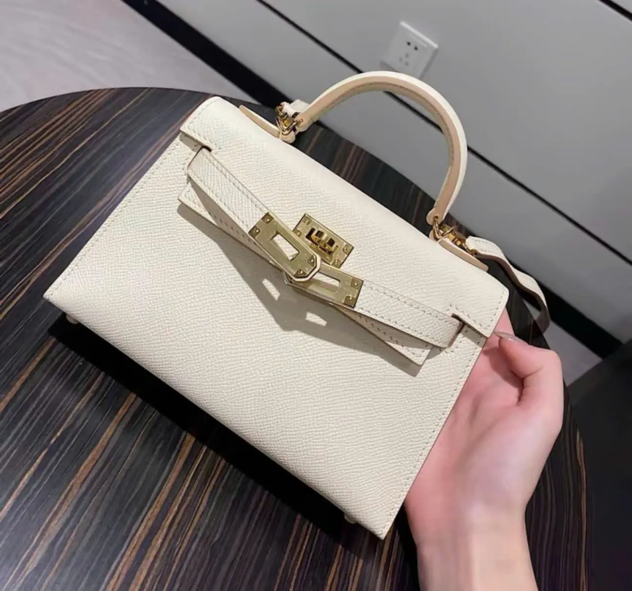 Túi Xách Nữ Sang Chảnh Đeo Chéo Cầm Tay Da Sần Sz 19 Cao Cấp-Vân Túi XiT5nh Bag Nhung