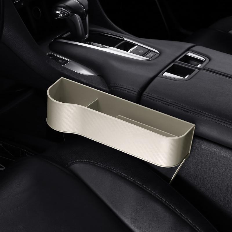 Product Introduction of Seam Organizer Car Interior Accessories  Seat Cup Holder Car Seam Storage Bag Center Storage Box 10