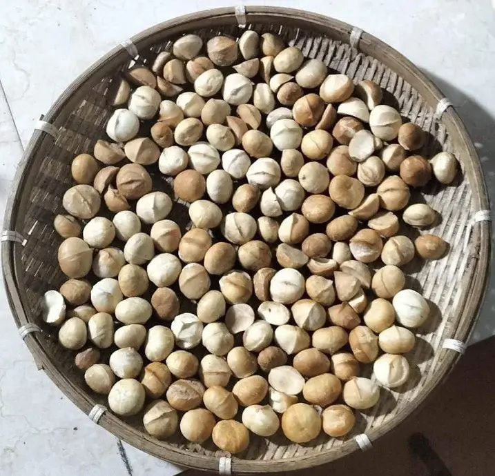 500g Nhân Macca Sấy Và Rang Củi