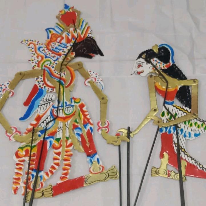Wayang RAMA SINTA +-50cm - Shop | Tokopedia
