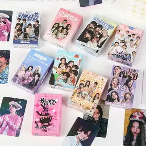 Photocard Hologram (55 lembar) Photocard HOLOGRAM Kpop Korea Band Top Artist Lomocard