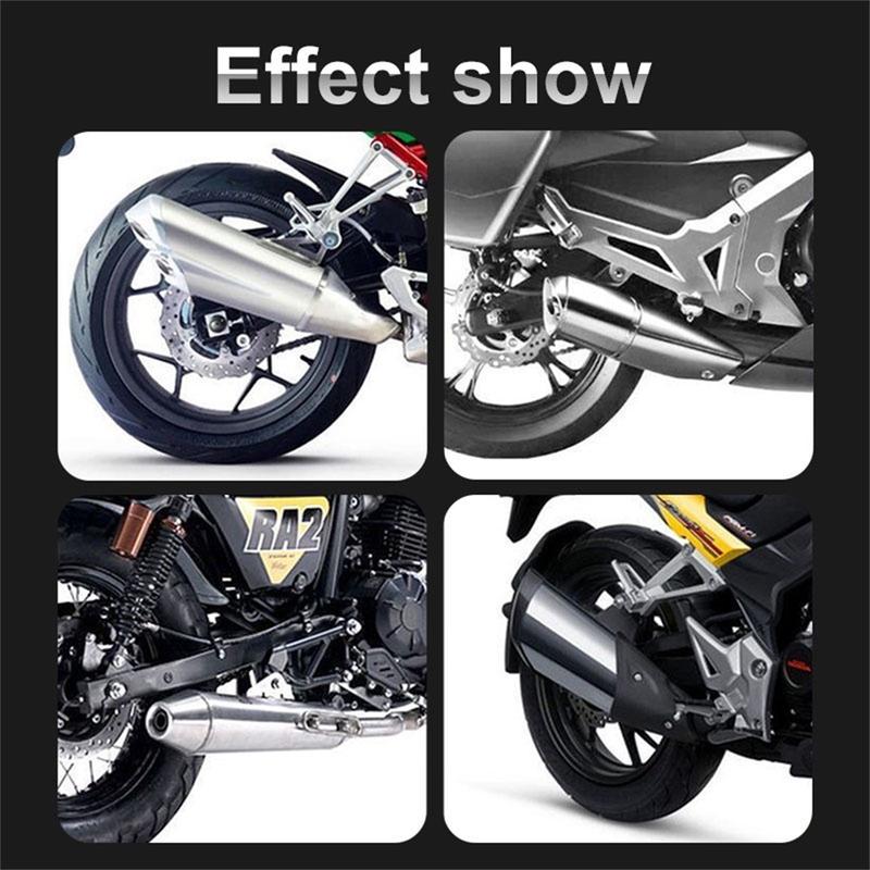 Product Introduction of 360ml Chrome Spray Paint Metal Surface Silver Car Maintenance Stainless Steel Aluminum Alloy Rust Remover Spray 25