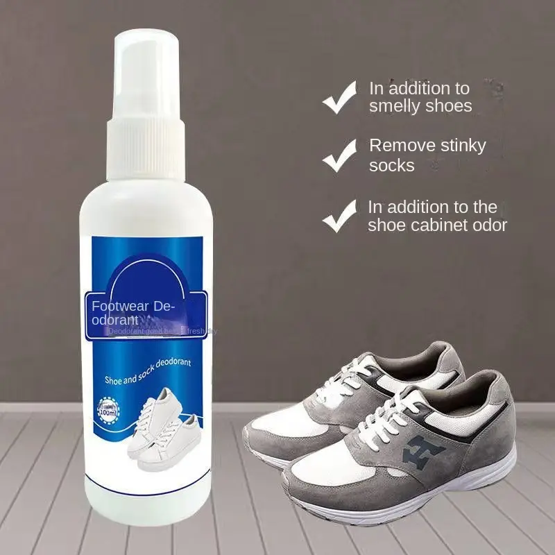 Foot odor powder deodorizes foot sweat, eliminates athlete's foot odor, sprays odor, shoes and socks relieve itching