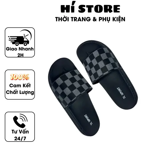 Dép lê, dép đúc , dép quai ngang nam nữ Ca Rô thời trang bền đẹp giá tận kho hssv tphcm. 5