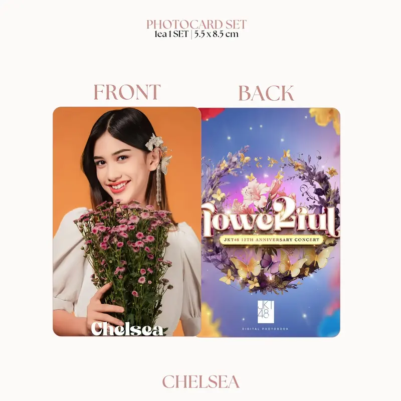 PHOTOCARD JKT48 FLOWE12FUL 2SISI (HARGA 1 PCS + LAMINASI 2 SISI) JPOP CARDS IDOL UNOFFICIAL ADEL ALYA AMANDA ANINDYA ASHEL CALLIE CATHY CHELSEA CHIKA CHIRSTY CYNTHIA DAISY DANELLA ELI ELIN ELLA FENI FIONY FLORA FREYA GENDIS GITA READY STOCK ! 8