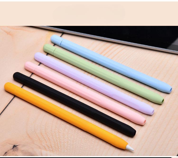Product Introduction of Capacitive Stylus Silicone Pen Case, Stylus Protective Case, Contrast Color Pen Case, Applicable to Apple Pencil1/2 Generation Capacitive Stylus Stylus Stylus, Anti-Slip and Anti-Fall Computer Magnetic Tablet Smartphone touch screen 13