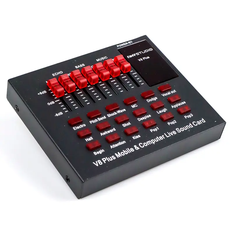 New Soundcard V8 V8s V8u. V8plus TAFFSTUDIO 1