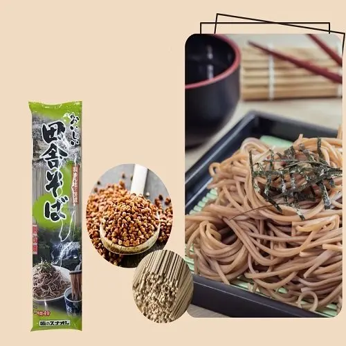 Mì Soba Sợi Dai Hương Vị Truyền Thống Nhật Bản Men Sunaoshi Trọng Lượng 200Gr