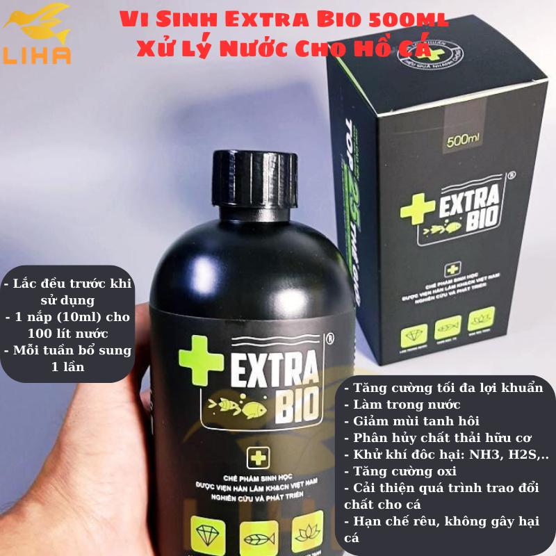 Vi Sinh EXTRABIO | Chế phẩm vi sinh Extra bio làm trong sạch nước, khử tanh cho bể cá cảnh, thuỷ sinh 3