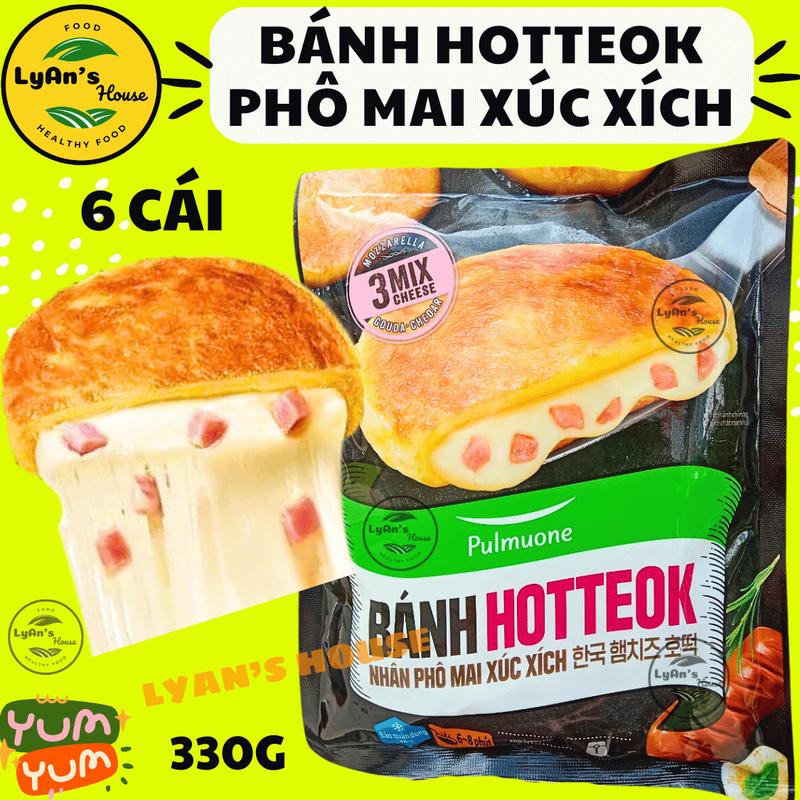 HỎA TỐC HCM Bánh Hotteok Phô Mai Hàn Quốc Pulmuone LC Foods. Món ăn vặt bánh nếp Hot Trend thơm ngon tiện lợi thực phẩm An Phát Phát Ly House Lyan's House. Cake Thức Ăn