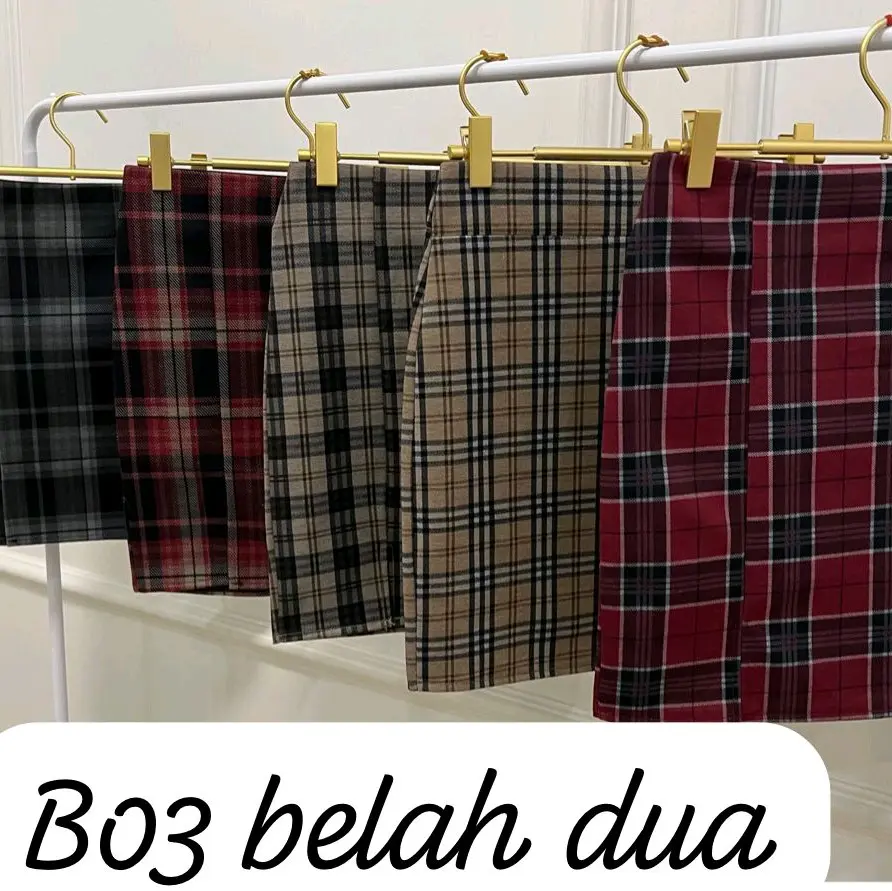 Span Wanita kotak belah dua Mini