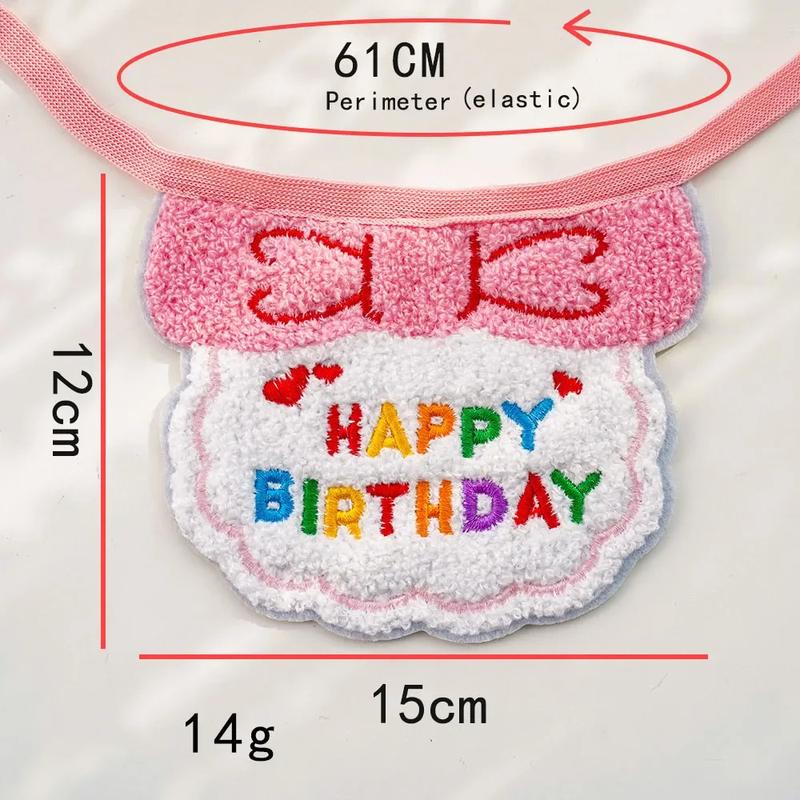 Product Introduction of Cute Dog Birthday Outfits Puppy Birthday Hat Cat Dog Birthday Bandana Boy Girl Pet Party Accessories for Small and Medium Dogs 28