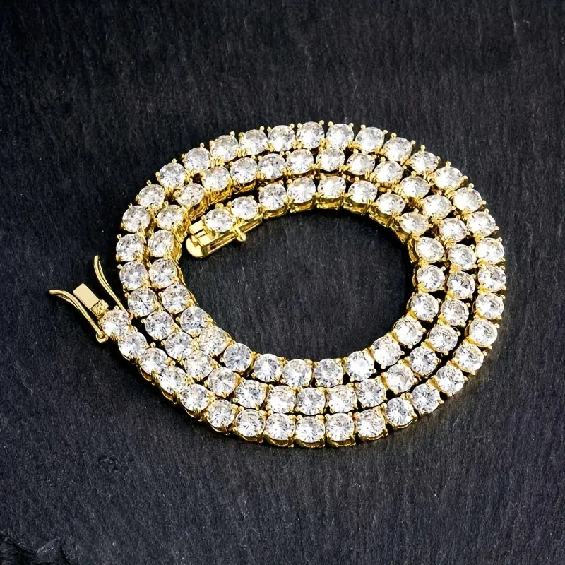 5MM Tennis Necklace - Elegant, Modern, Comfortable Jewelry for Everyday Wear 6