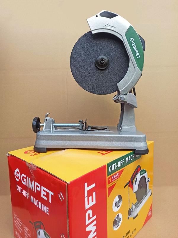 [Tặng lưỡi cắt sắt] Máy cắt sắt mini GIMPET GP09 công suất 1200w đường kính 180mm chuyên cắt sắt, gỗ, nhôm