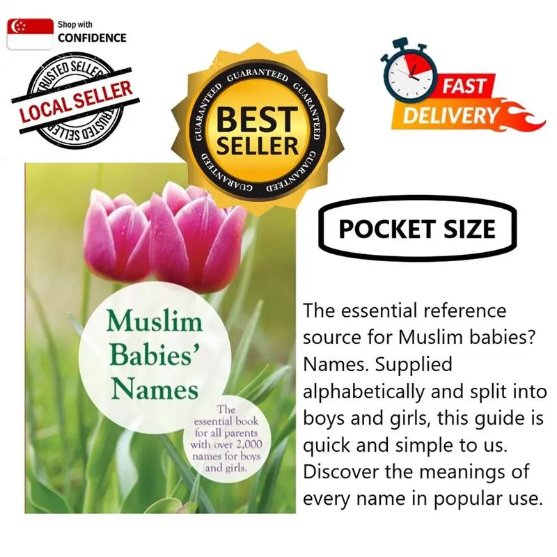 Casual Muslim Babies Names: Over 2000 Names With Meaning For Boys/Girls (POCKET SIZE)(GOODWORD)