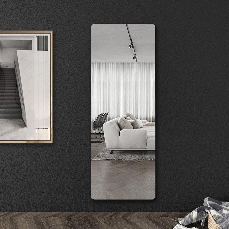 Gương Soi Toàn Thân Chống Vỡ Kính Nguyên Khối Size 30x100cm - Dán Tường Cao Cấp Decor Phòng Tráng Gương Trang Trí Nhà